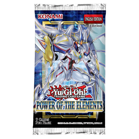 Yu-Gi-Oh TCG Power of the Elements Booster Pack (1 Booster Pack)