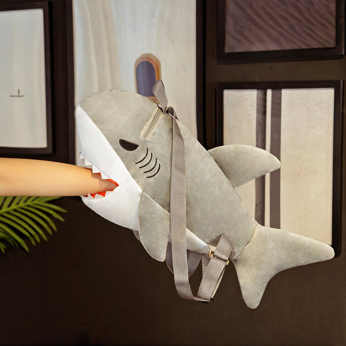Plumpy Adorable Shark Handbag Plushie