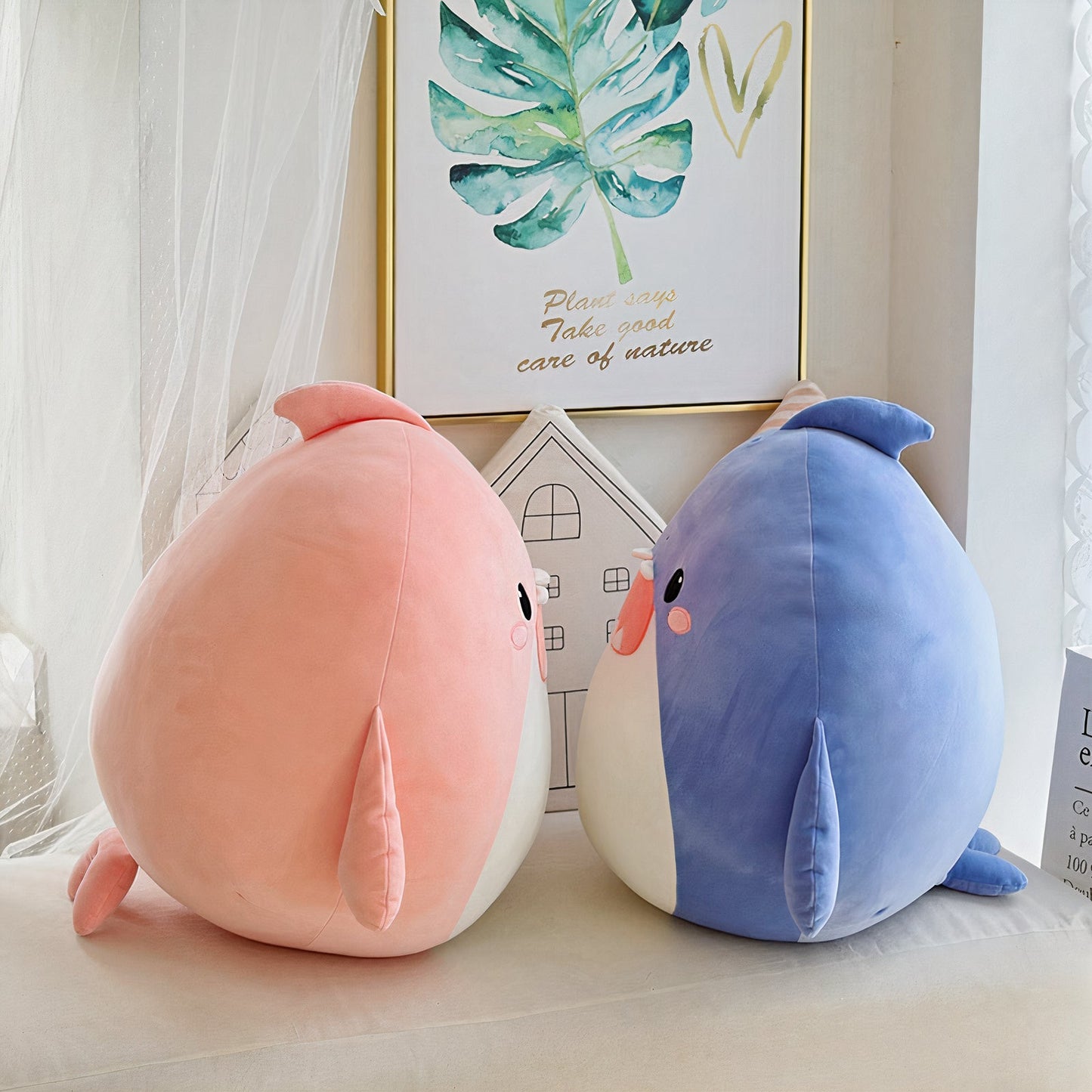 Plumpy Jaws, das matschige Hai-Plüschtier