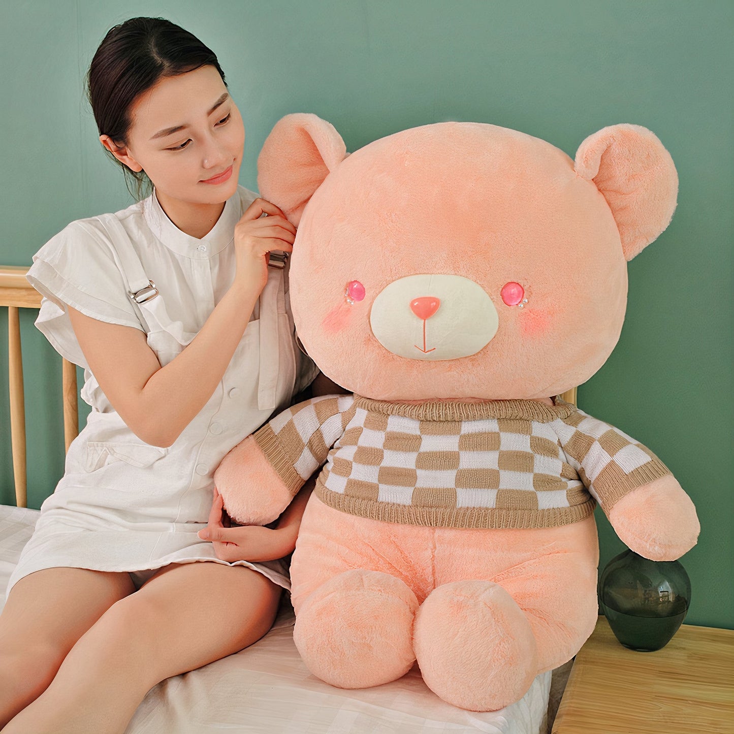Plumpy Kawaii Teddy Bear Plushie
