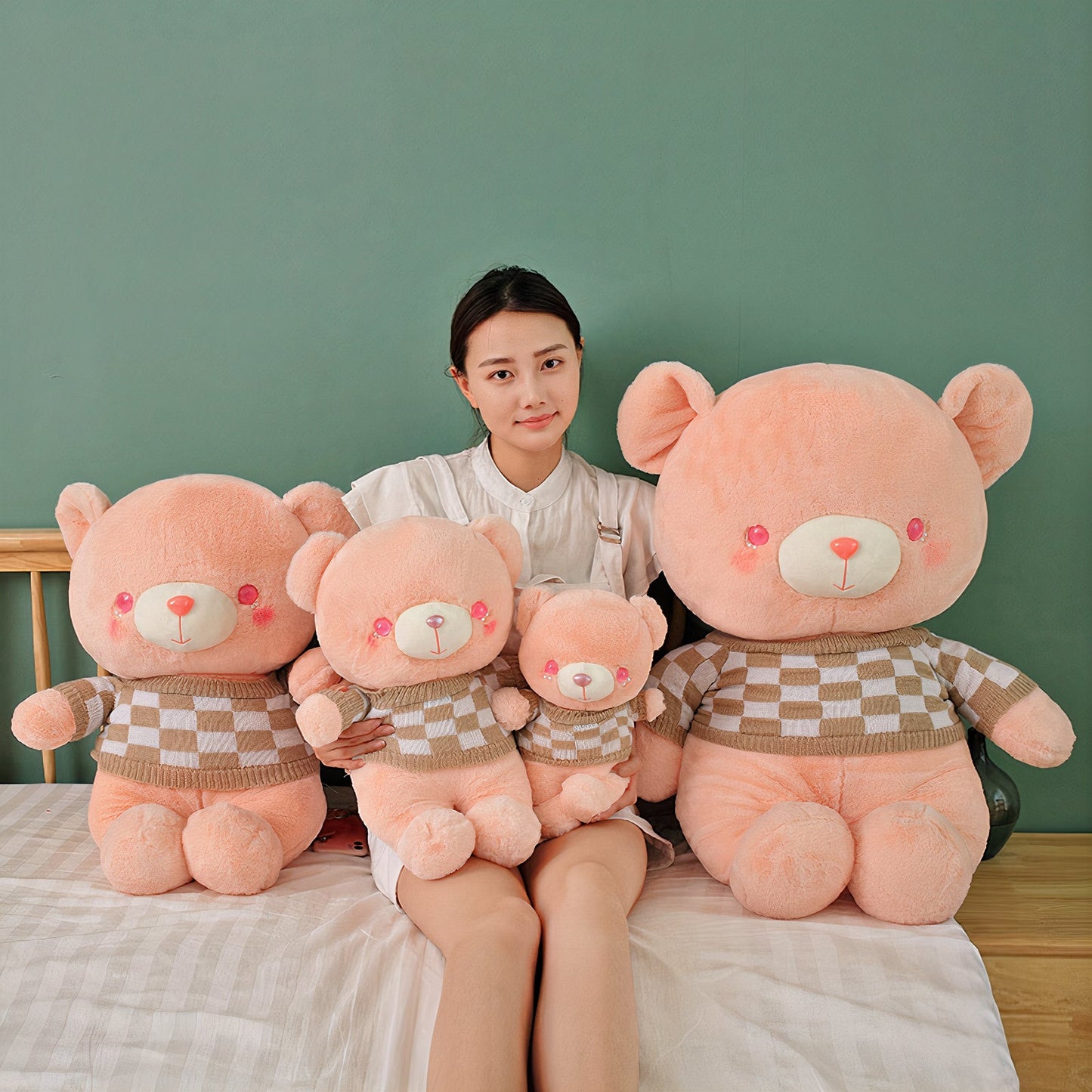 Plumpy Kawaii Teddy Bear Plushie