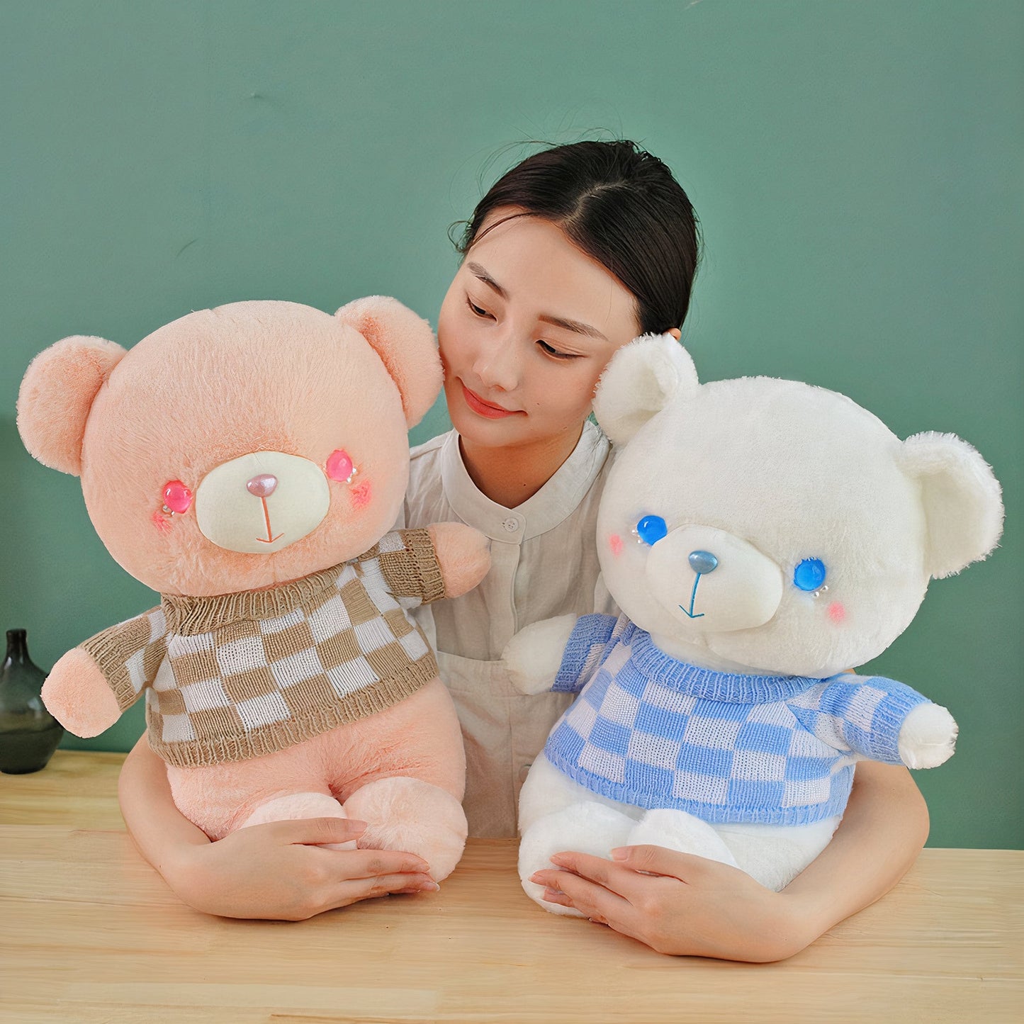 Plumpy Kawaii Teddy Bear Plushie