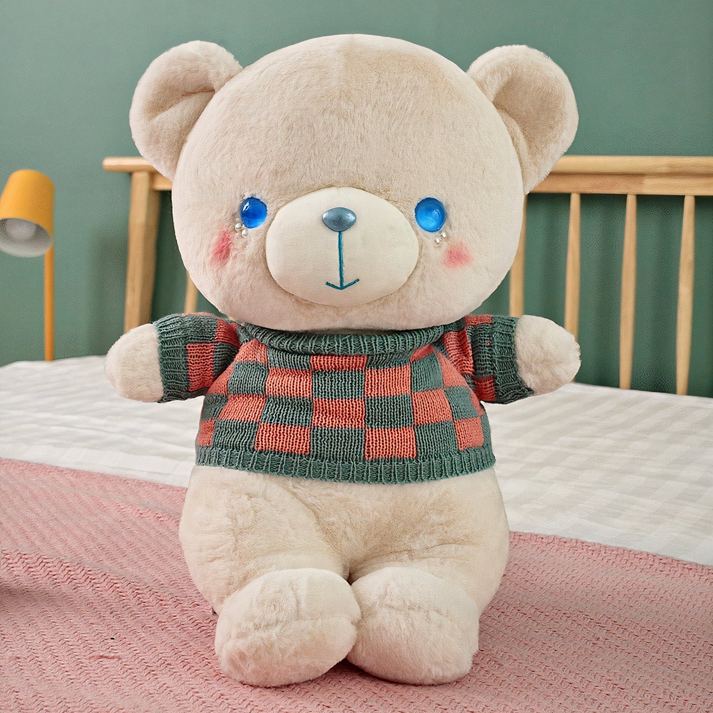 Plumpy Kawaii Teddy Bear Plushie