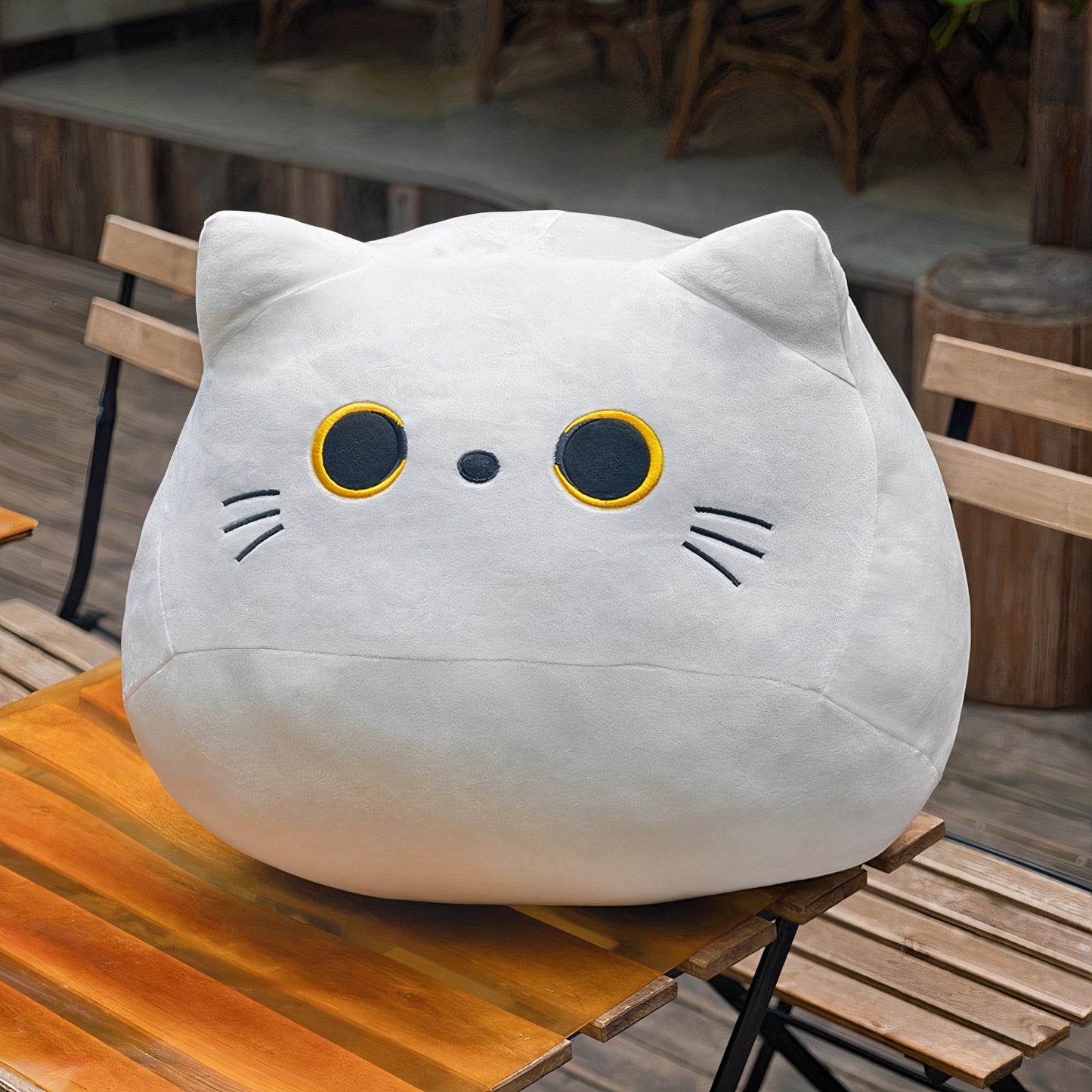 Plumpy Mimi, Bobo, and Yami Cat Plushie