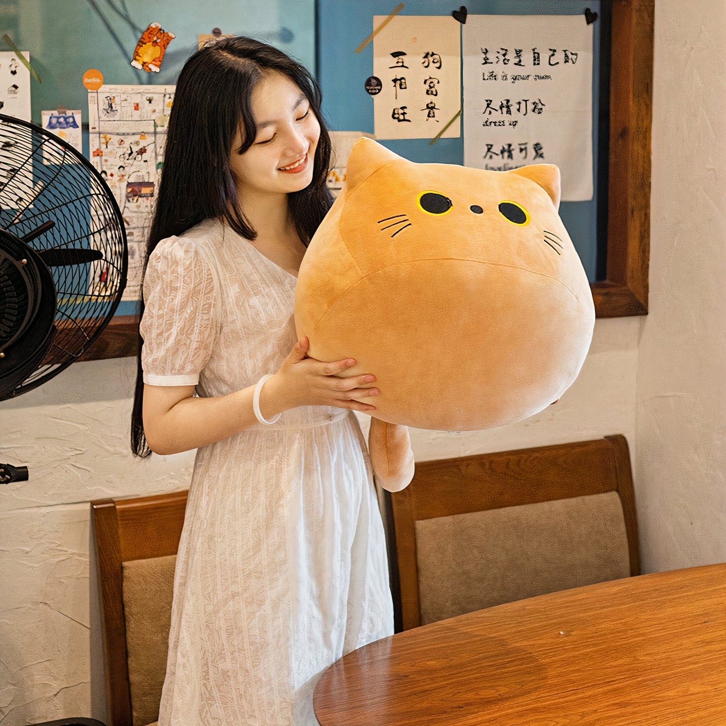 Plumpy Mimi, Bobo, and Yami Cat Plushie