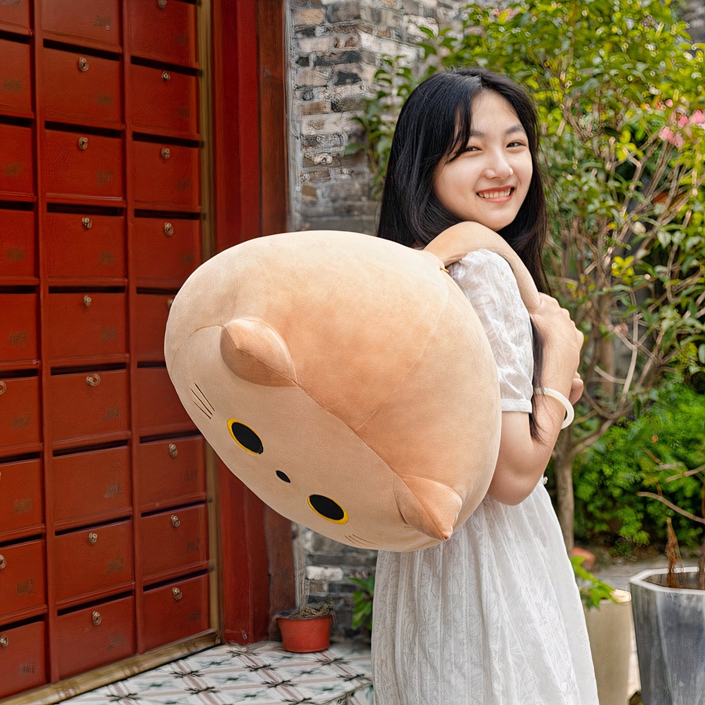 Plumpy Mimi, Bobo, and Yami Cat Plushie