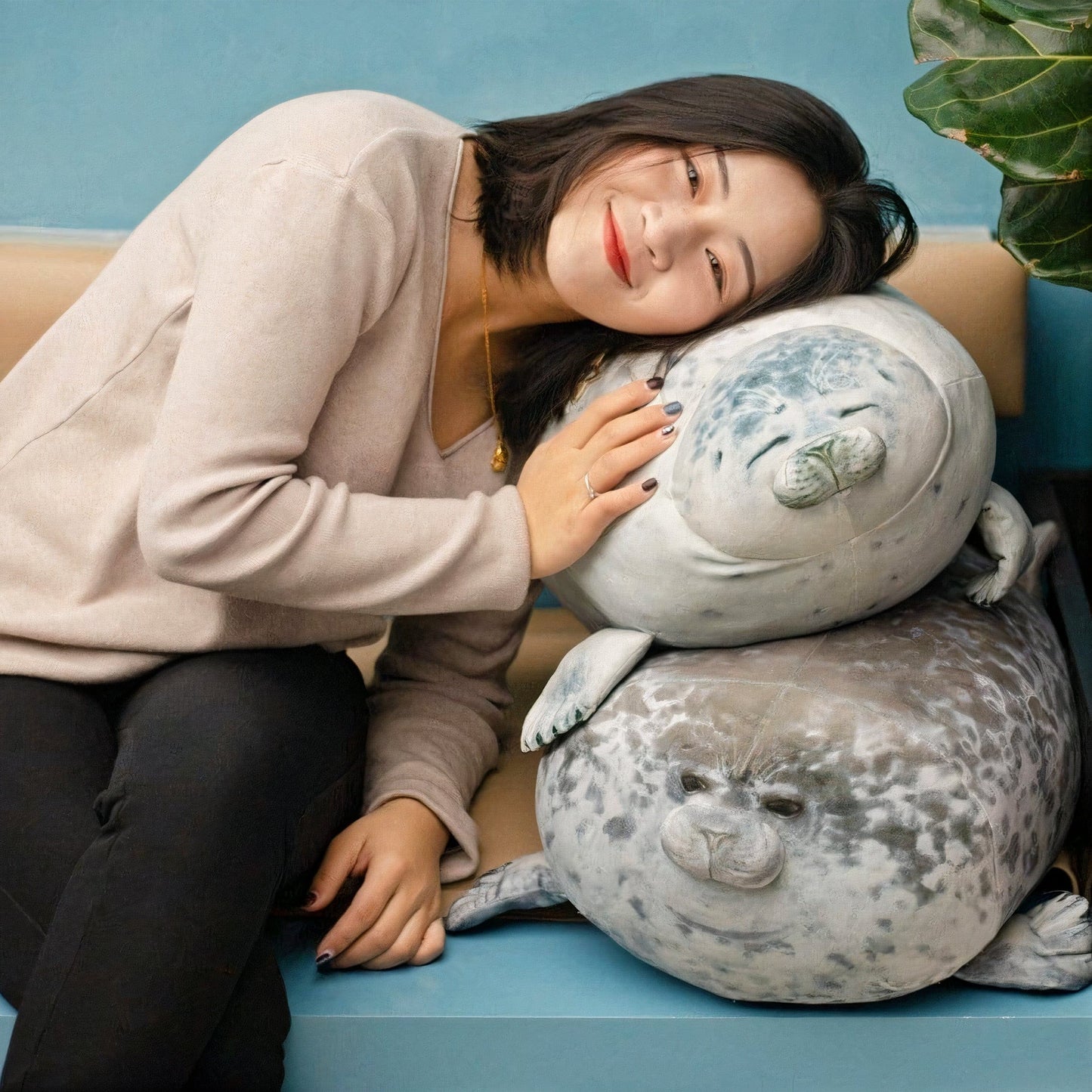 Gigantic Plumpy Namiko Seal Plushie