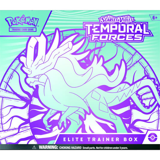 Pokémon TCG: Scarlet and Violet Temporal Forces Elite Trainer Box (Walking Wake)
