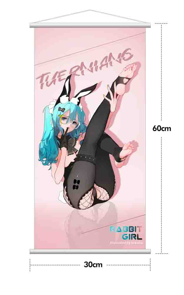 RABBIT GIRL illustration by Gen Grandia Limited Edition Figure
