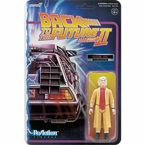 ReAction Zurück in die Zukunft Teil II Future Doc 3¾-Zoll-Retro-Actionfigur