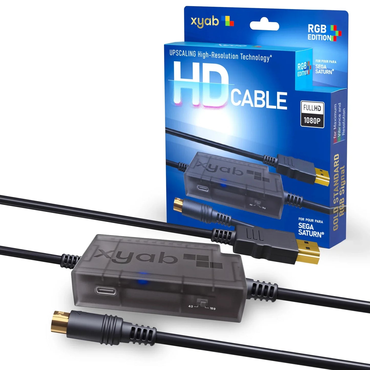 RGB+ HD Link Cable for Sega Saturn®