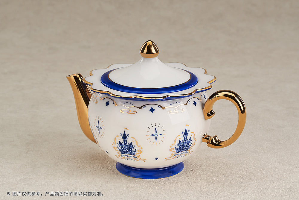 RIBOSE DLC SERIES "TEA TIME CATS" COW CAT NON-SCALE FIGURINE