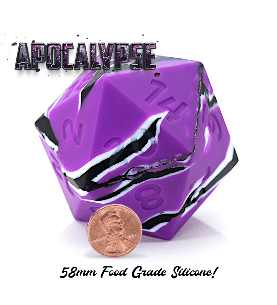Epic Dice 58mm Silicone D20s