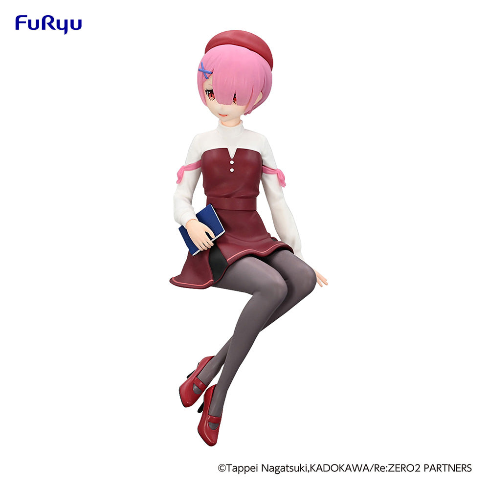 Re:ZERO Starting Life in Another World Noodle Stopper Figure Ram Book Girl ver.