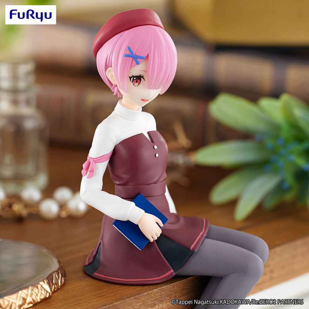 Re:ZERO Starting Life in Another World Noodle Stopper Figure Ram Book Girl ver.