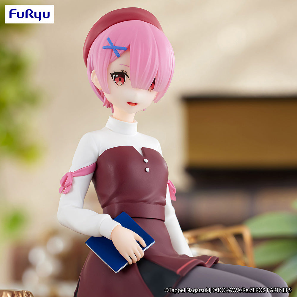 Re:ZERO Starting Life in Another World Noodle Stopper Figure Ram Book Girl ver.