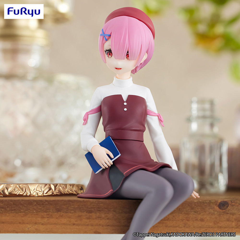 Re:ZERO Starting Life in Another World Noodle Stopper Figure Ram Book Girl ver.