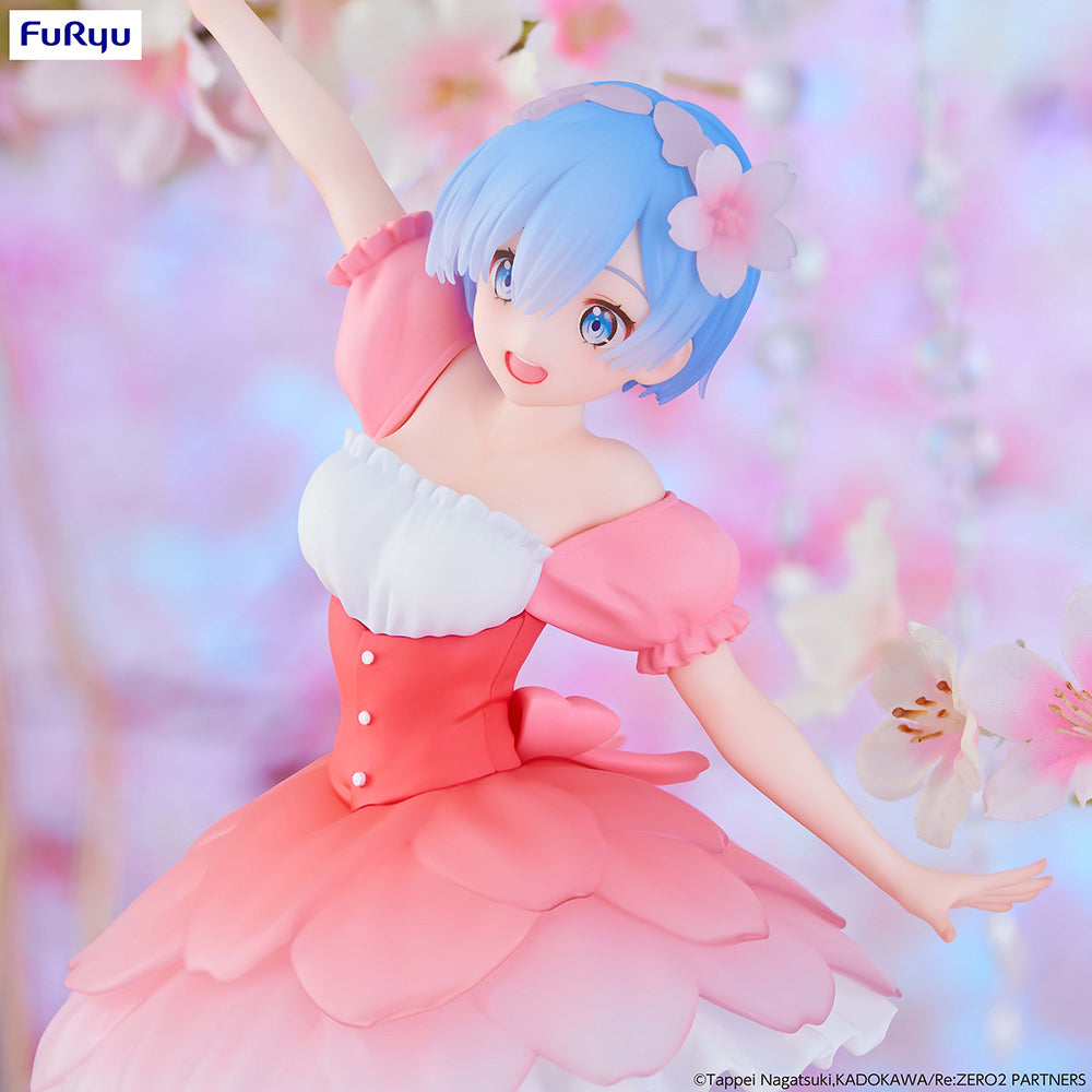 Re:ZERO -Starting Life in Another World- Trio-Try-iT Figure - Rem Cherry Blossom
