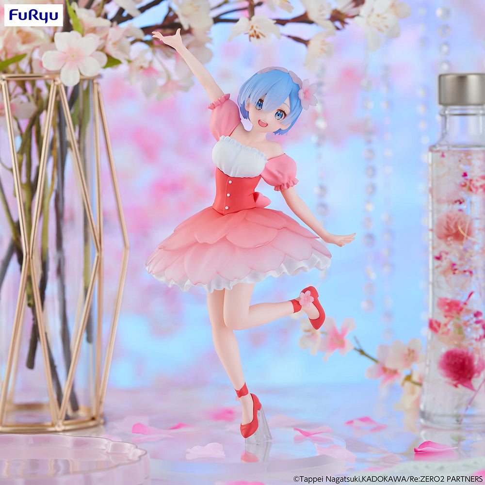 Re:ZERO -Starting Life in Another World- Trio-Try-iT Figure - Rem Cherry Blossom