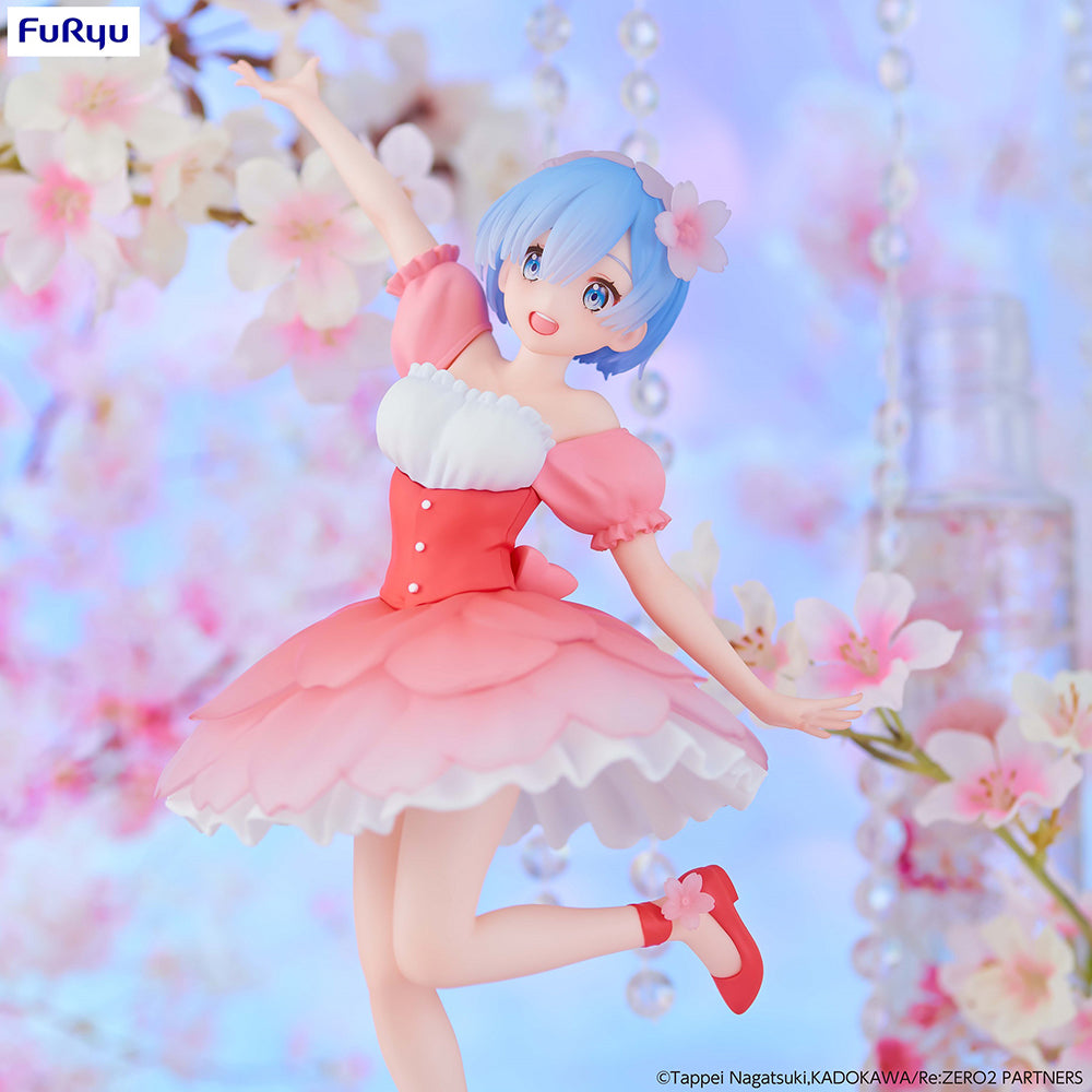 Re:ZERO -Starting Life in Another World- Trio-Try-iT Figure - Rem Cherry Blossom