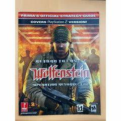 Return to Castle Wolfenstein: Operation Resurrection - PlayStation 2 (Prima's Official Strategy Guide) [Paperback] - (LOOSE)