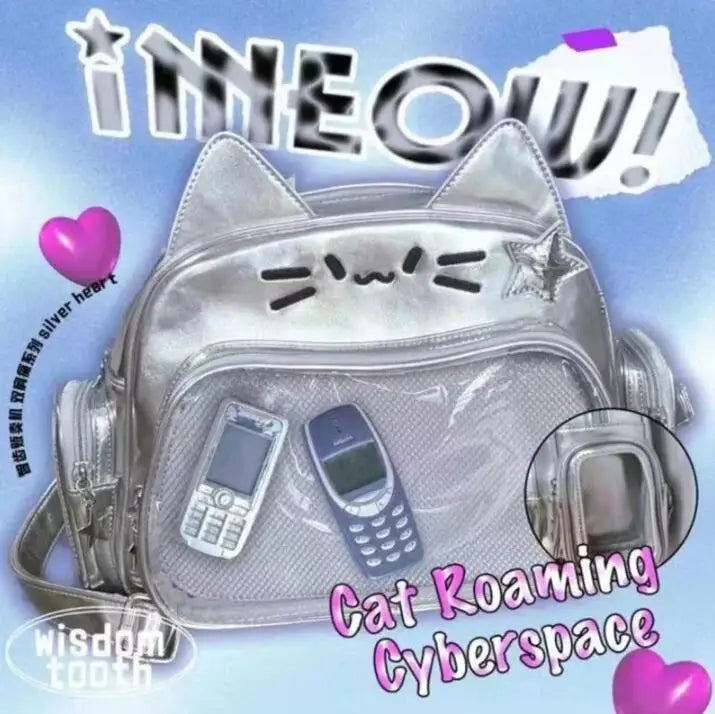 Harajuku Cat Ita Tasche