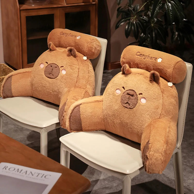 Capybara-Plüschkissen