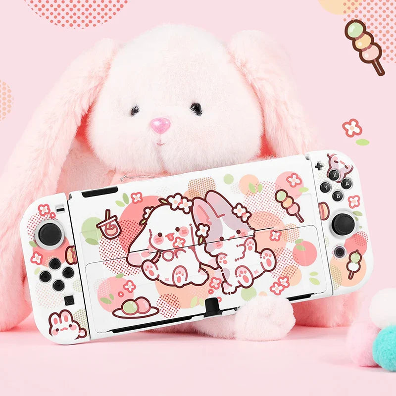 Kawaii Sweet Bunnies Nintendo Switch Case