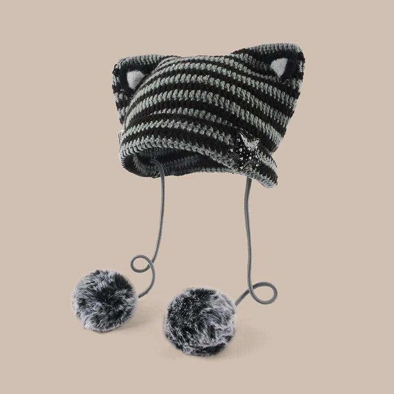 Katzenohren Beanie