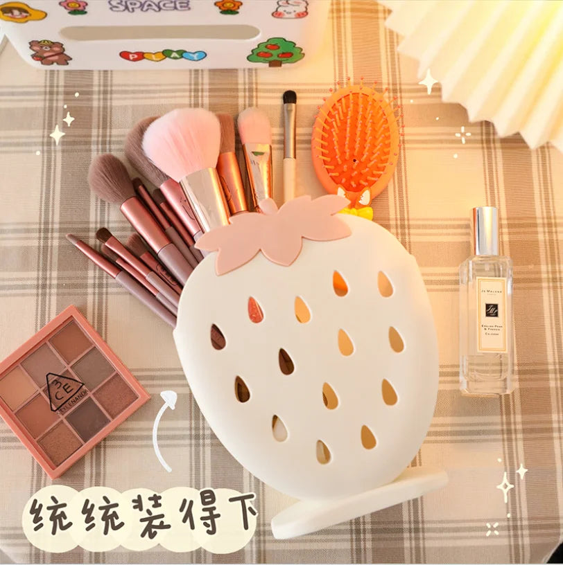 Strawberry Pen Holder