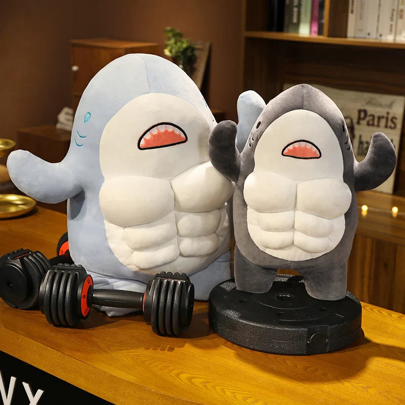 Cute Work Out Shark Plushies