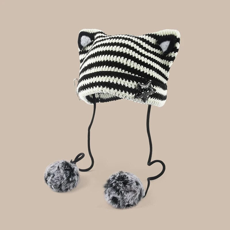 Katzenohren Beanie