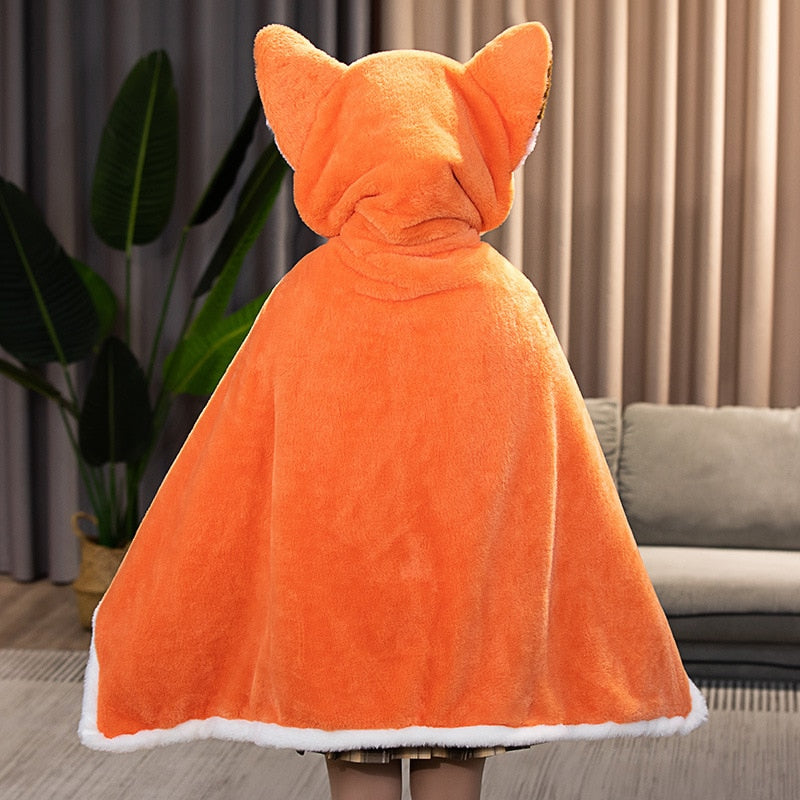 Kapuzenpullover mit Fuchsdecke