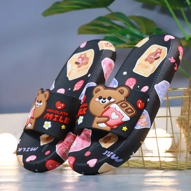 Schokoladenmilchbär-Sandalen