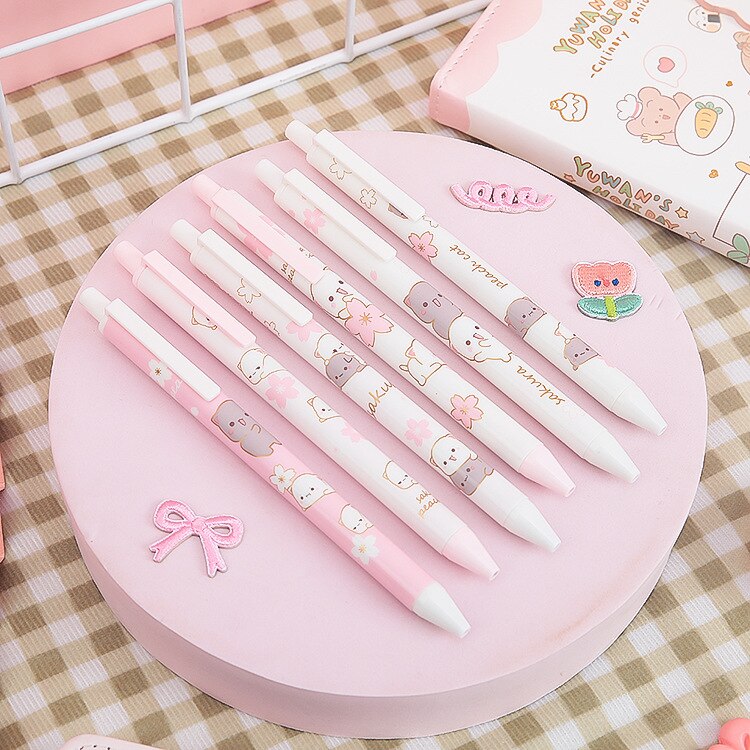 Sakura Cats Gel Pens