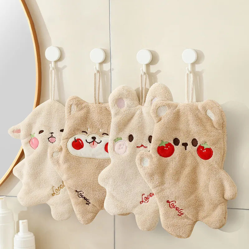 Cute Animal Hand Towels Super Anime Store