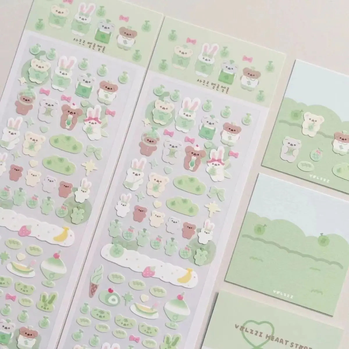 Cute Animal Laser Scrapbook Stickers