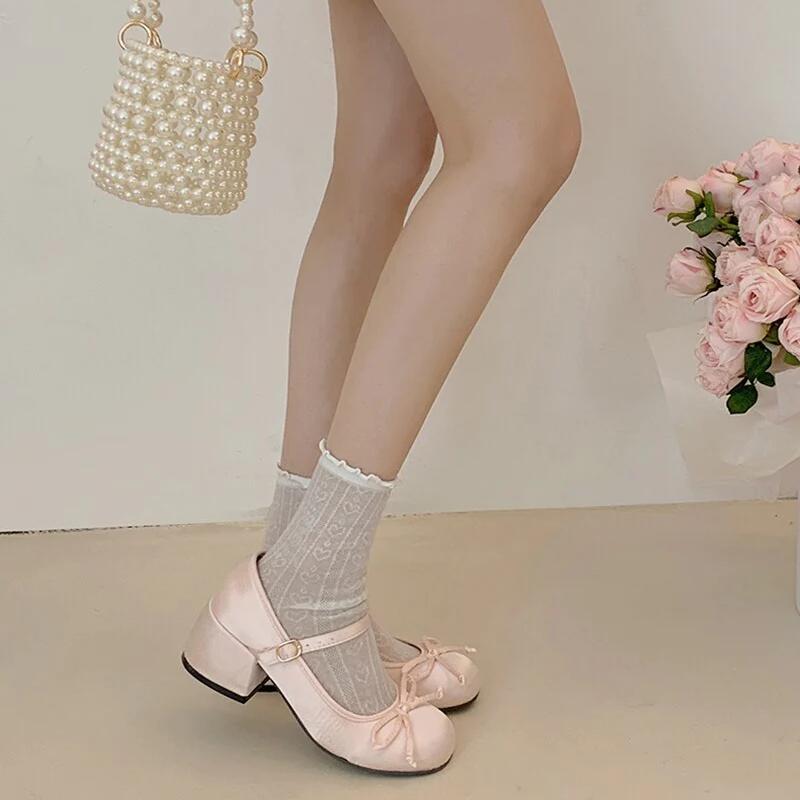 Ballerina-Mary-Jane-Schuhe