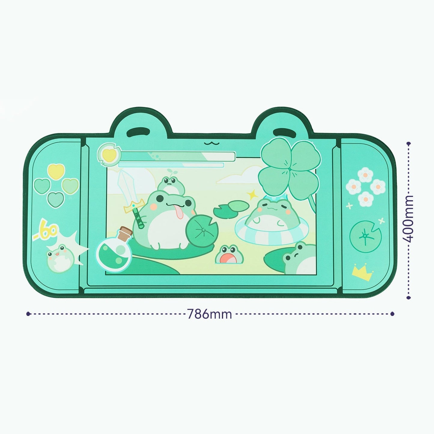 Lily Pad Frog Desk Pad