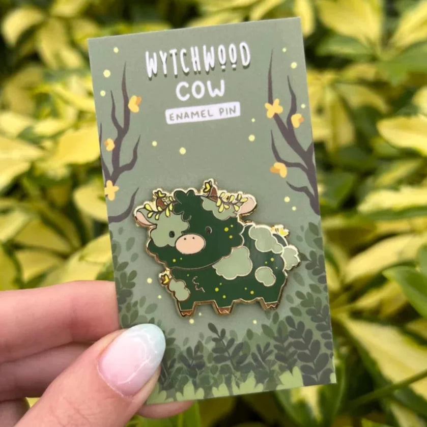 Kawaii Cow Enamel Pins