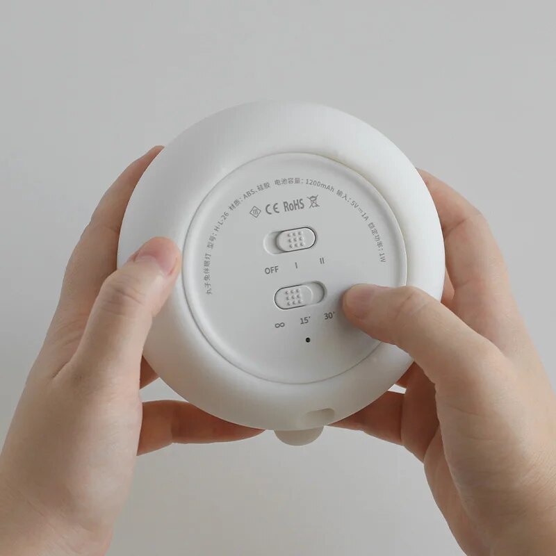 Wiederaufladbares Hasen-Nachtlicht