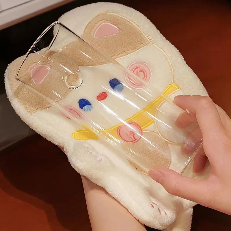 Cute Cat Hand Towels