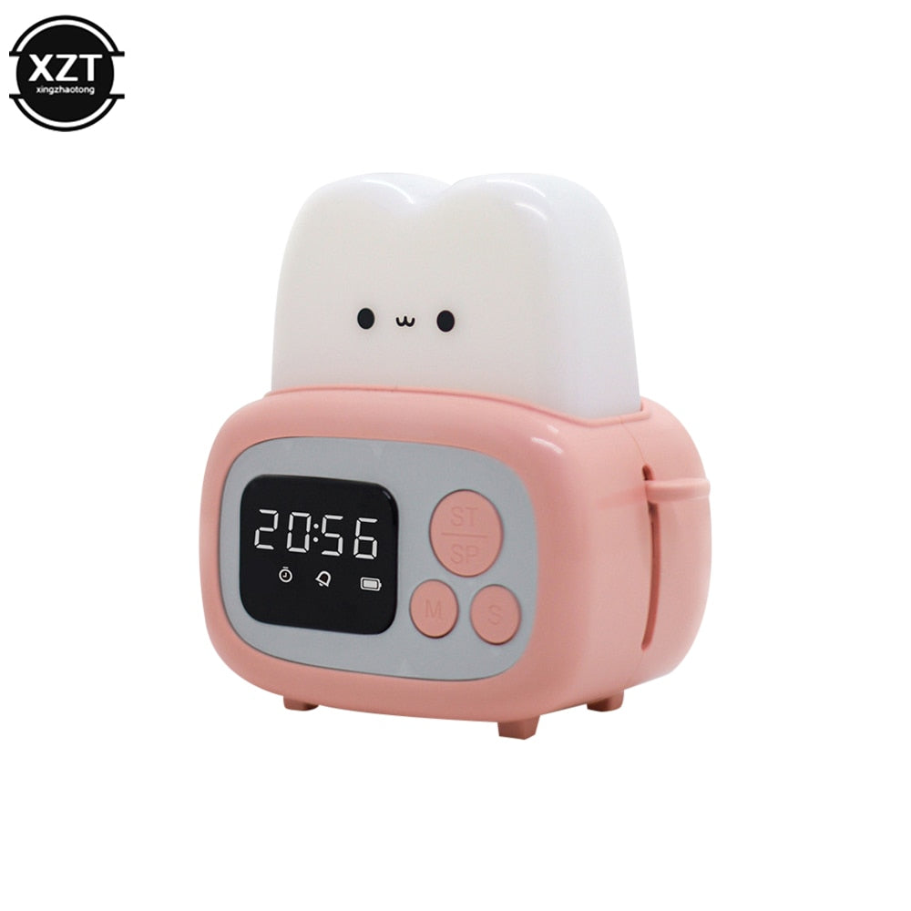 Toaster Alarm Clock Night Light
