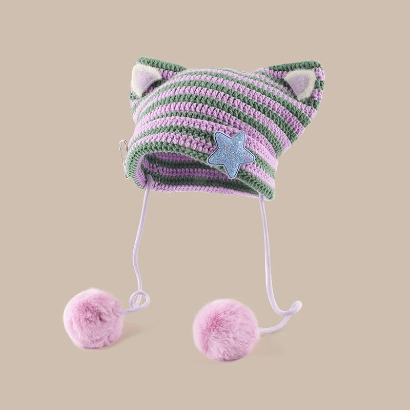 Katzenohren Beanie