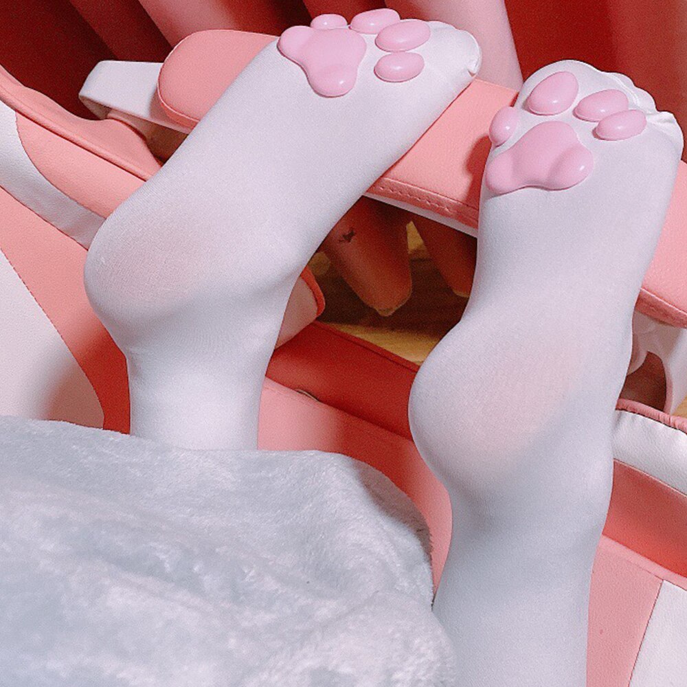 Thigh High Cat Paw Stockings