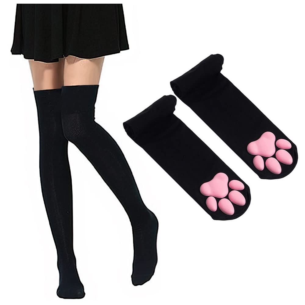 Thigh High Cat Paw Stockings