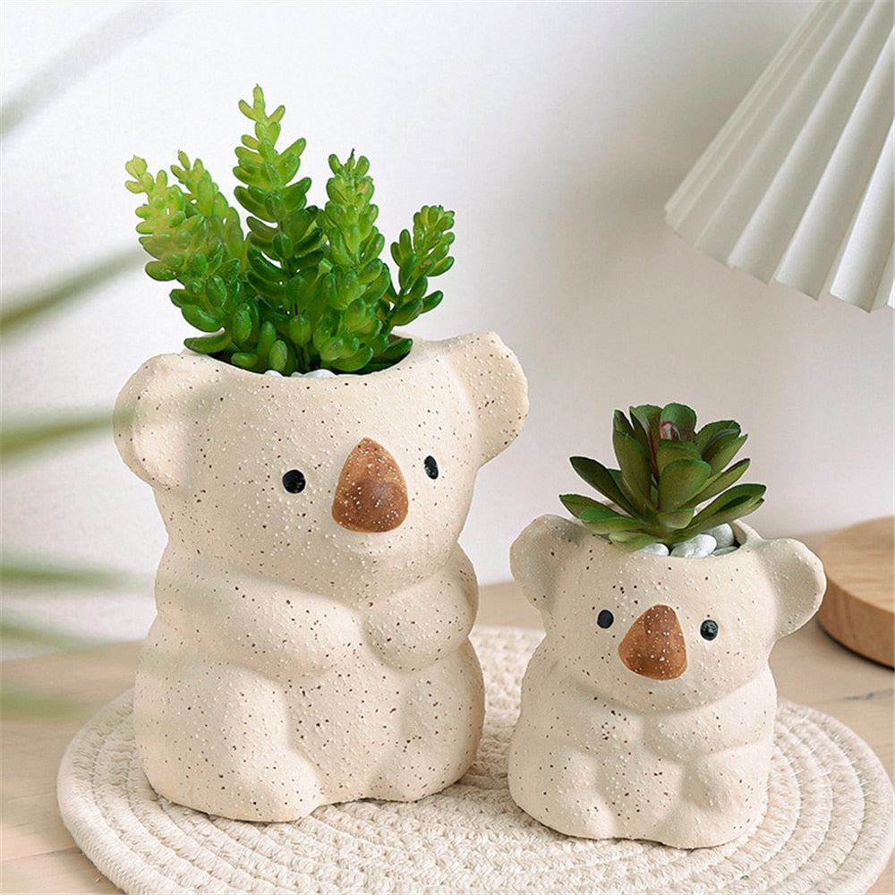 anime plant pot Koala Planter Pots – Super Anime Store