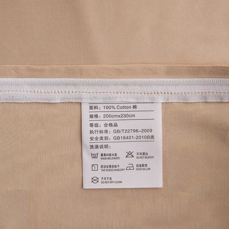 Bettwäsche aus Baumwolle mit Teddybär-Stickerei