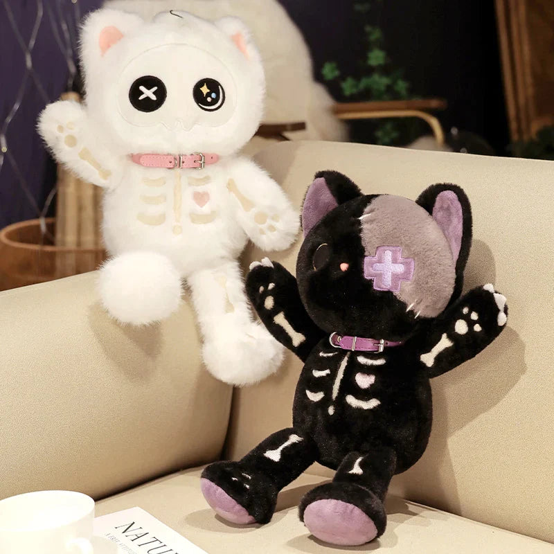 Skeleton Cat Plushies