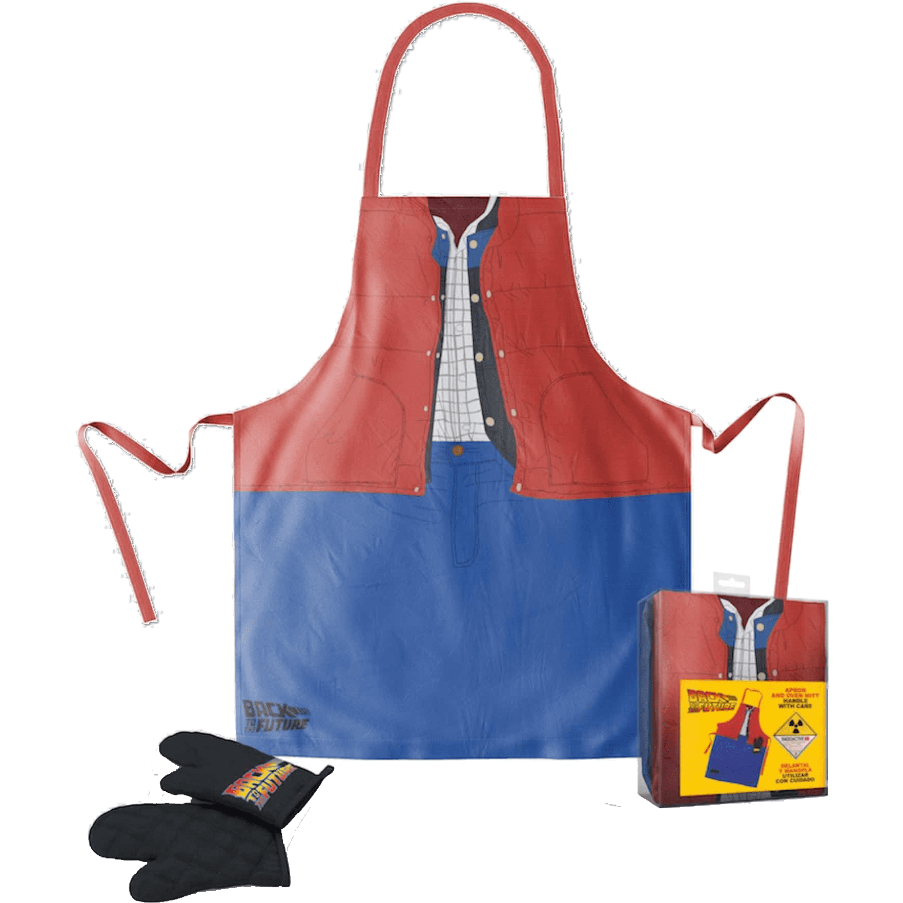 Back to the Future Marty McFly Apron and Oven Glove – Super Anime